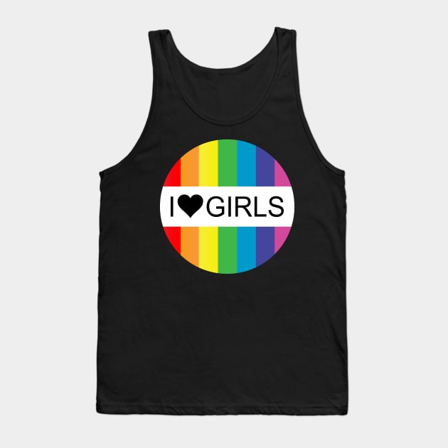 i heart girls Tank Top by chromatosis